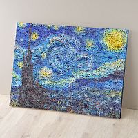 Pintoo puzzle 1336 details: V.Gogh. Starry night